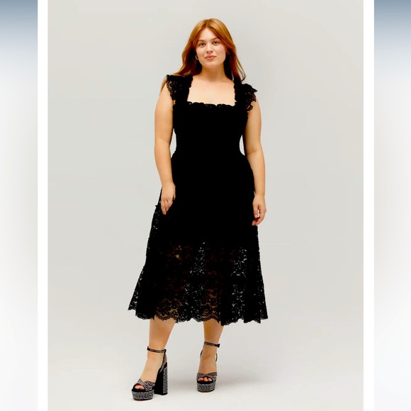 Hill House Dresses & Skirts - Hill House Black Lace Nap Dress- new with tags- never worn
